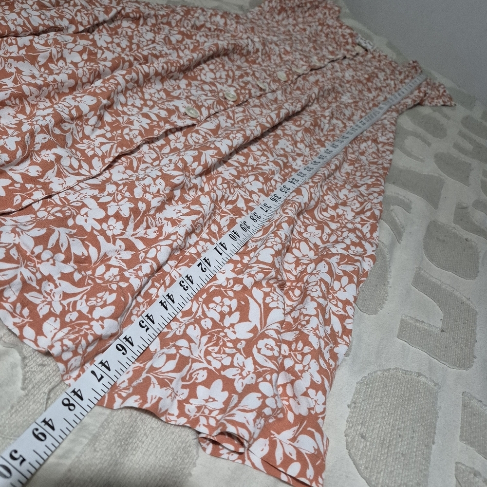 Vintage Part Two Floral Button Down Midi Dress Size 8 - Picture 12 of 12